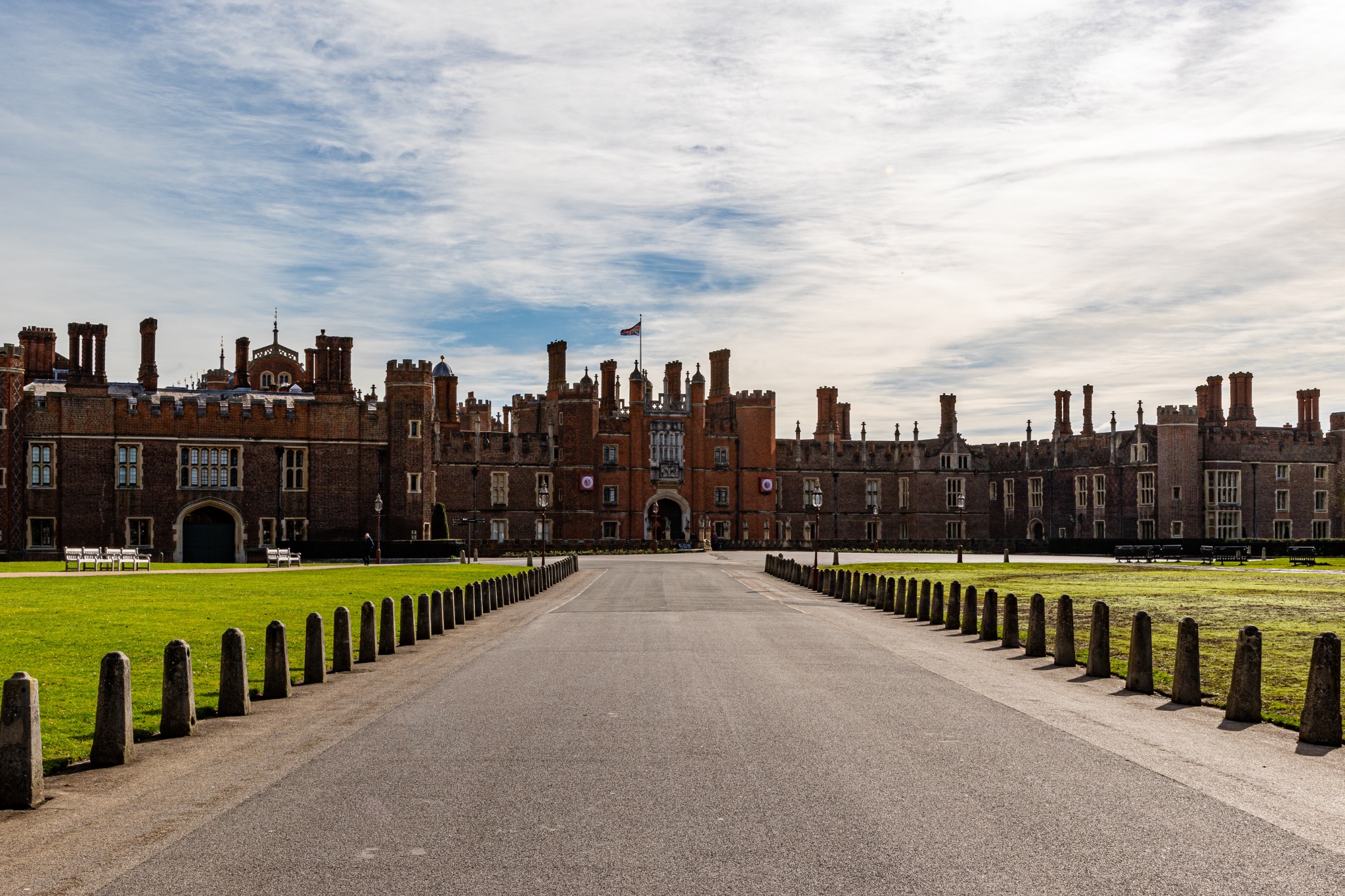 view of historic castle in London